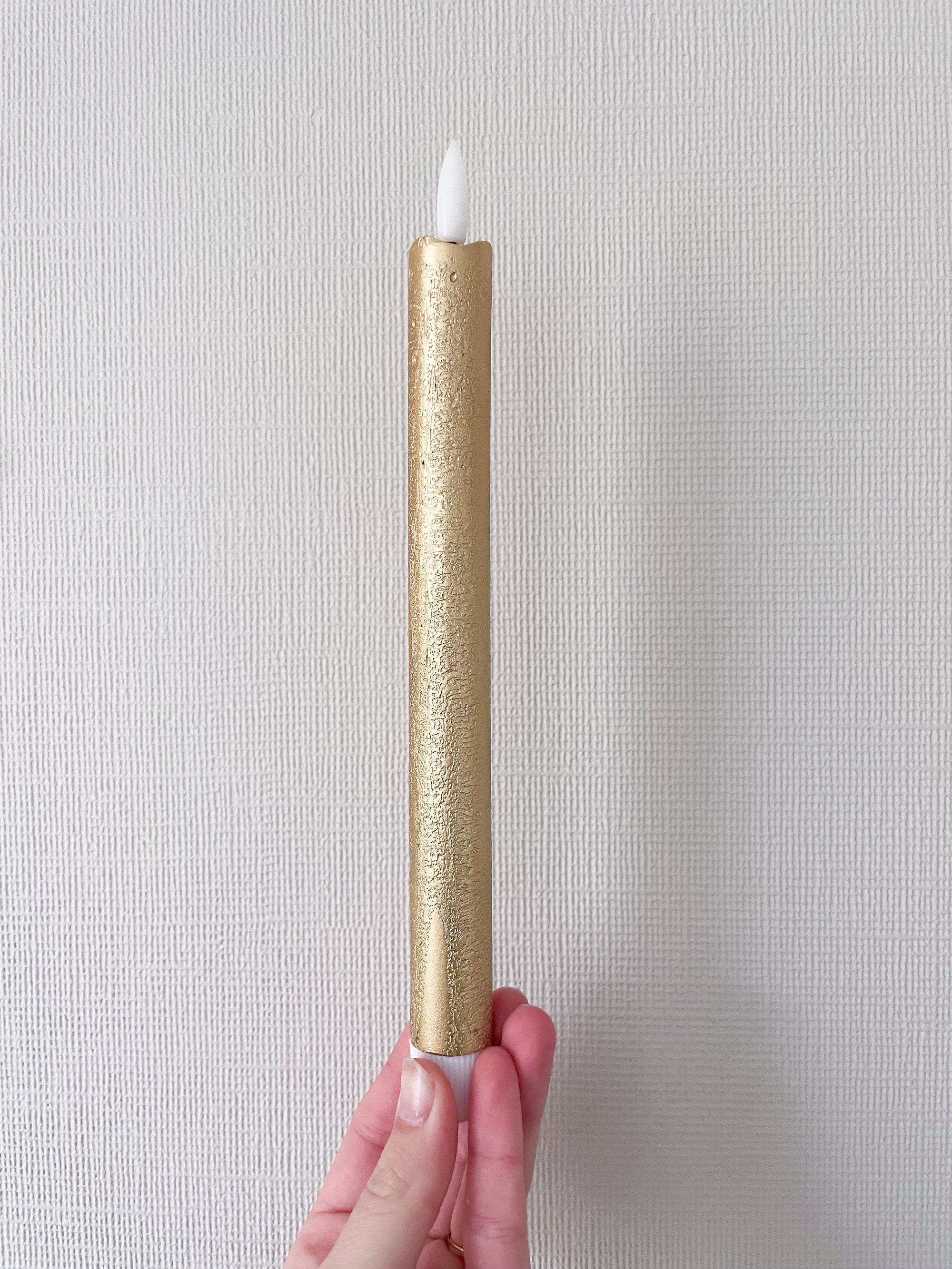 Led Kaars Goud