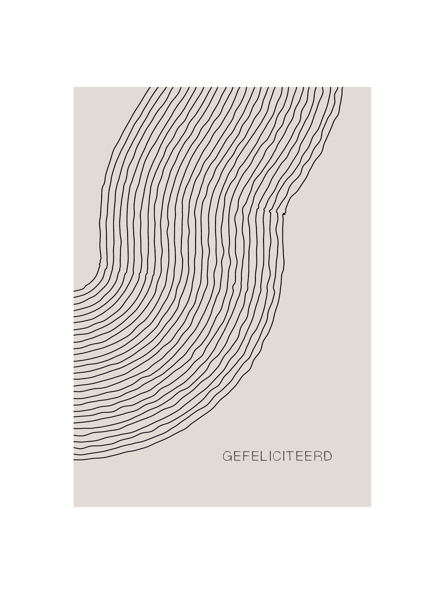Kaart - GEFELICITEERD